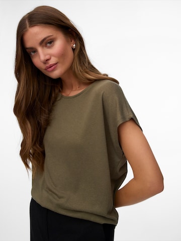VERO MODA Shirt 'VMGINA AVA' in Green: front