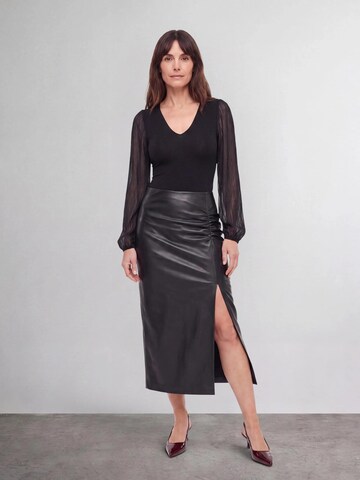 Guido Maria Kretschmer - Body camiseta 'Cassandra' en negro