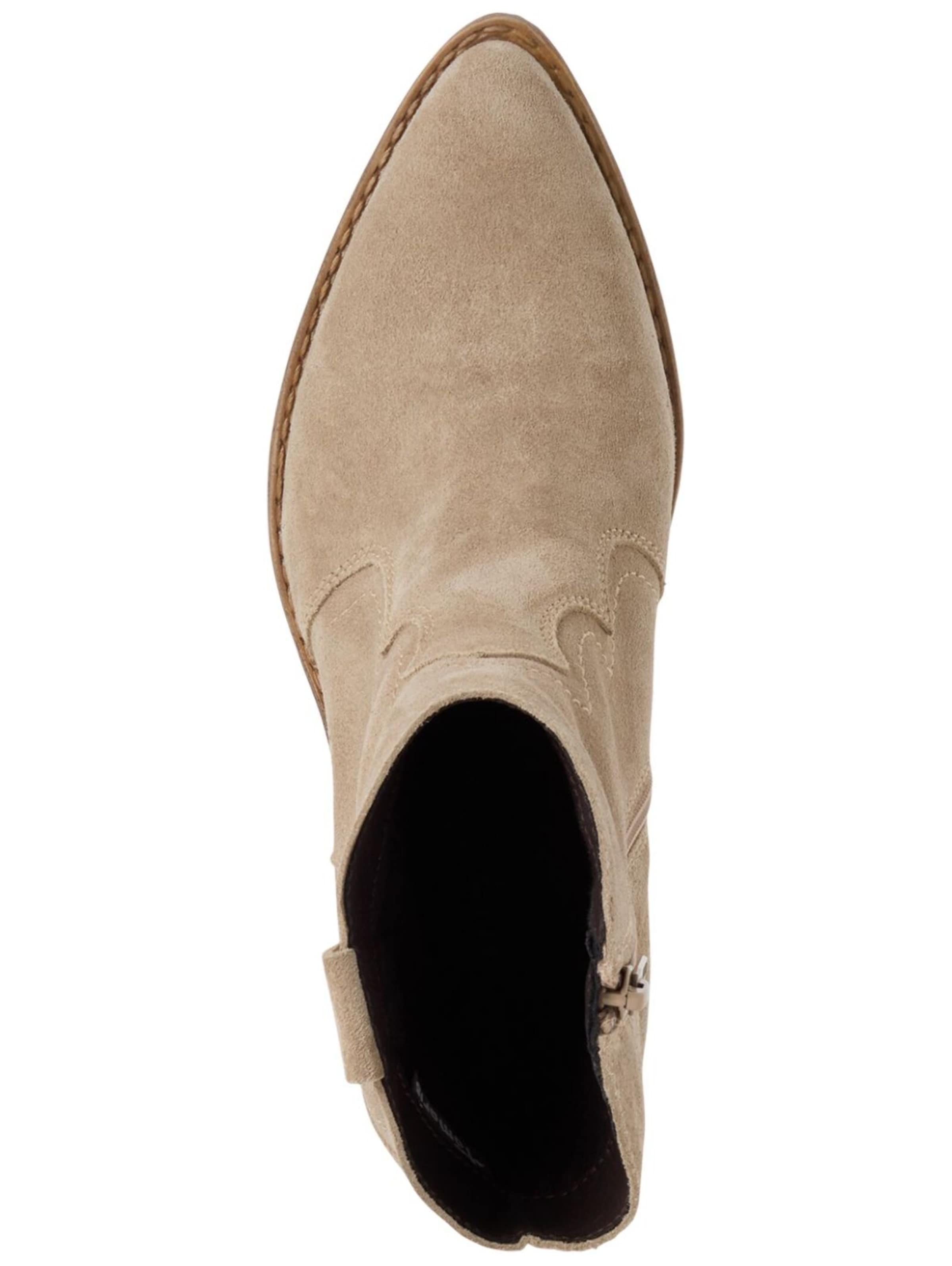 Bottes de cowboy Tamaris en beige