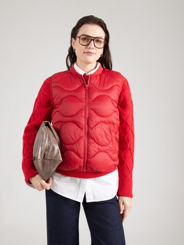 Herrlicher Väst 'Cierra' i röd: framsida