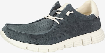 SIOUX Moccasins in Blue: front