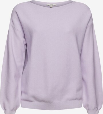 ESPRIT Sweater in Purple: front