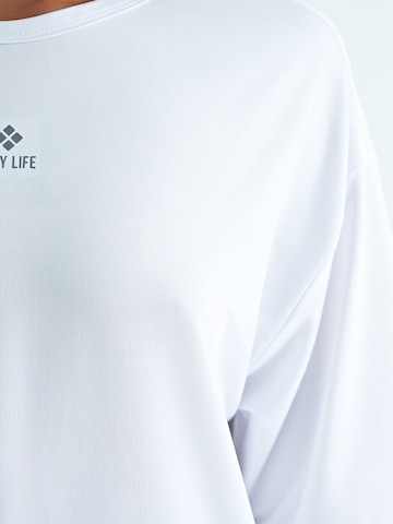 T-shirt Tommy Life en blanc