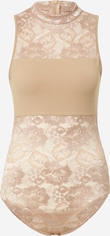 Urban Classics - Body camiseta en beige: frente