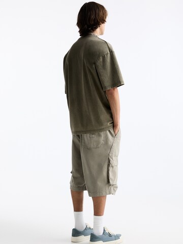 Pull&Bear T-Shirt in Grün