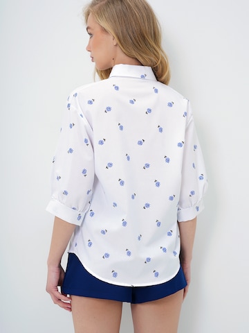 Chemisier Trend Alaçatı Stili en blanc