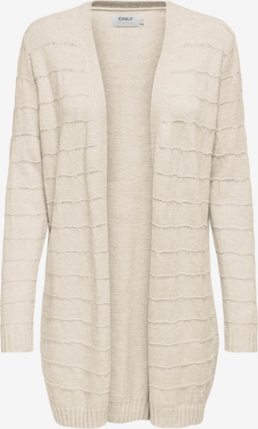 ONLY Knit Cardigan in Beige: front