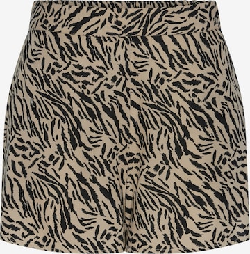 PIECES Shorts 'NYA' in Beige: predná strana