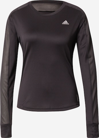 ADIDAS SPORTSWEAR Funksjonsskjorte i svart: forside