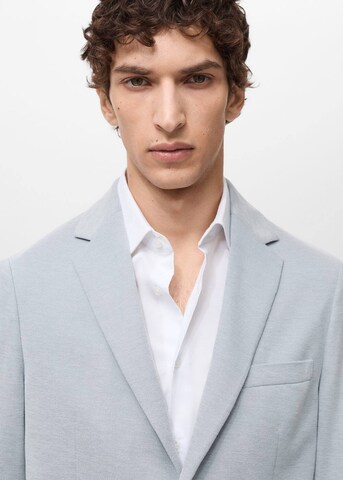 MANGO MAN Regular fit Suit Jacket in Blue