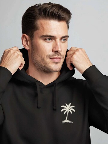 Neverless Sweatshirt 'French Riviera' in Black