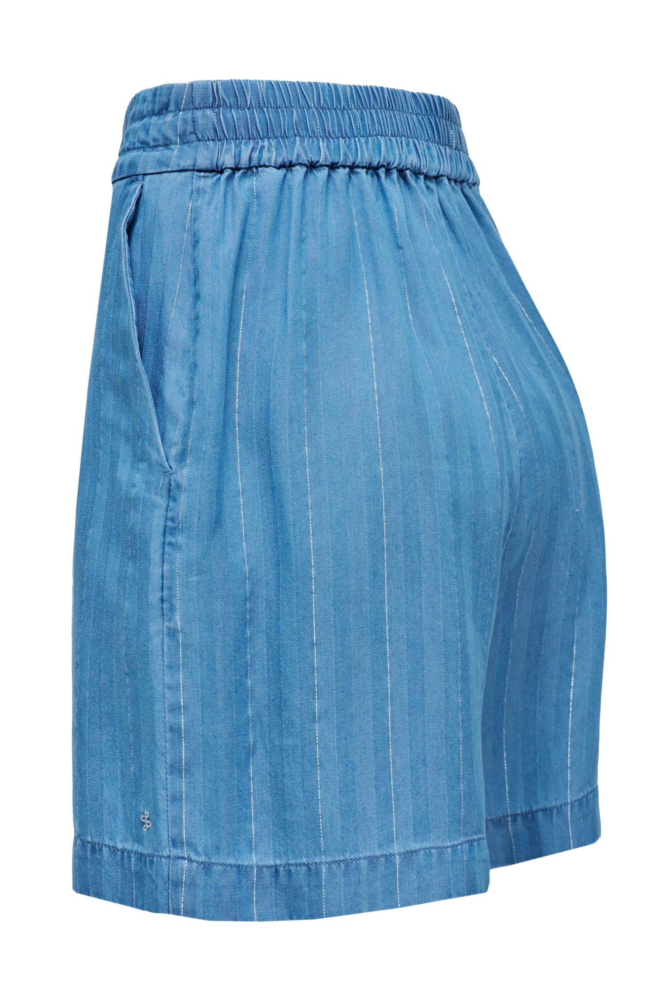 Salsa Jeans Loosefit Broek in Blauw