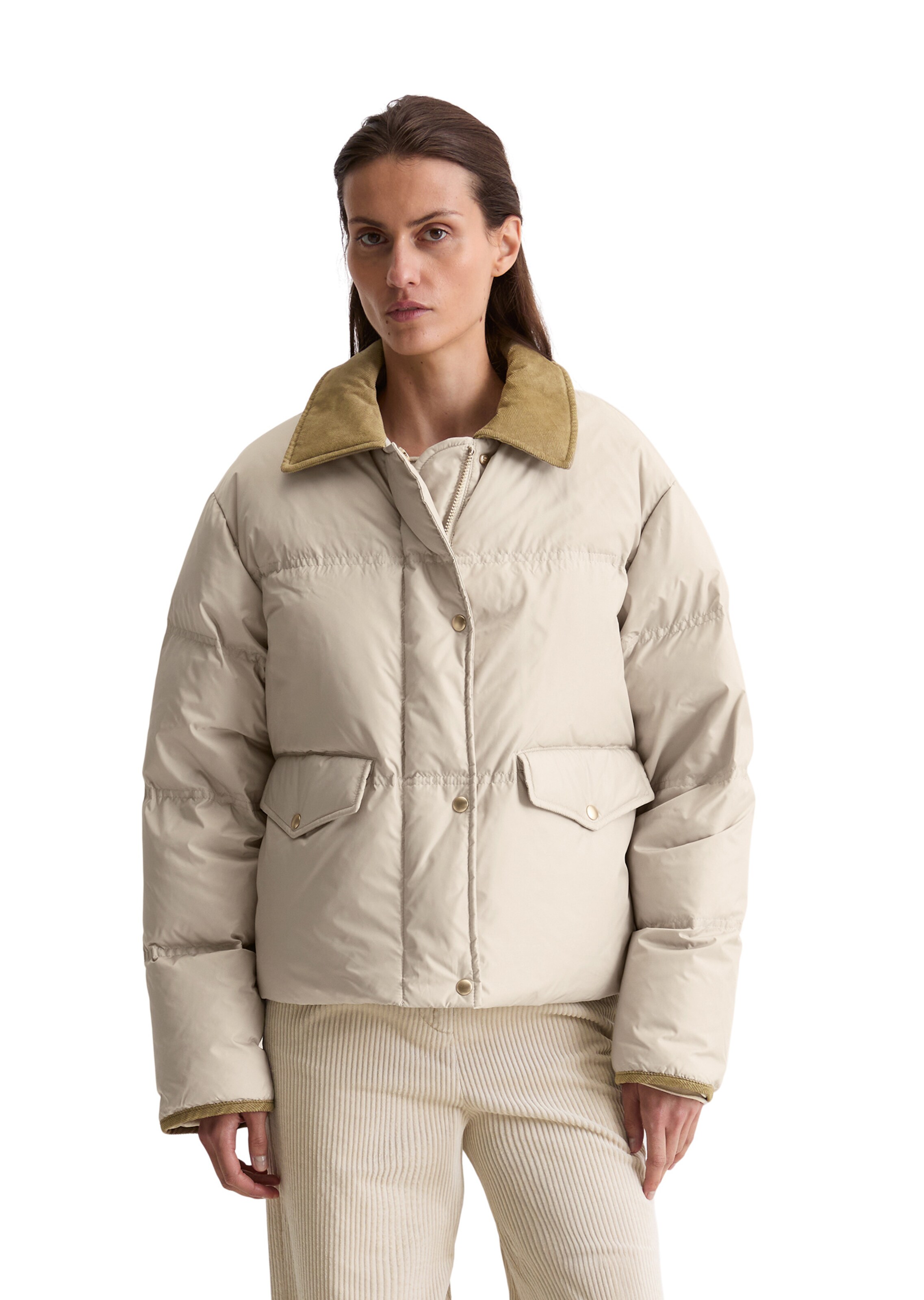 Marc O'Polo Jacke in Beige: Vorderseite