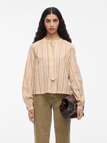 ROUGE EDIT Bluse i grå: forside