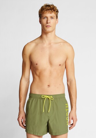 North Sails Board Shorts in Green: front