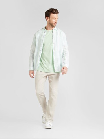 UNITED COLORS OF BENETTON Regularny krój Koszula w kolorze zielony