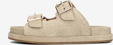 Haboob Mule 'ELYSÉE' in Beige: front