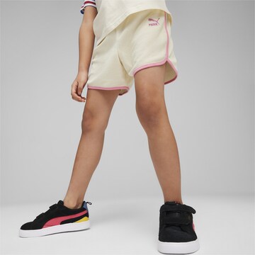 PUMA Regular Broek 'Summer Camp' in Beige