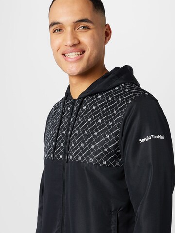 Sergio Tacchini Tracksuit 'Diamante' in Black