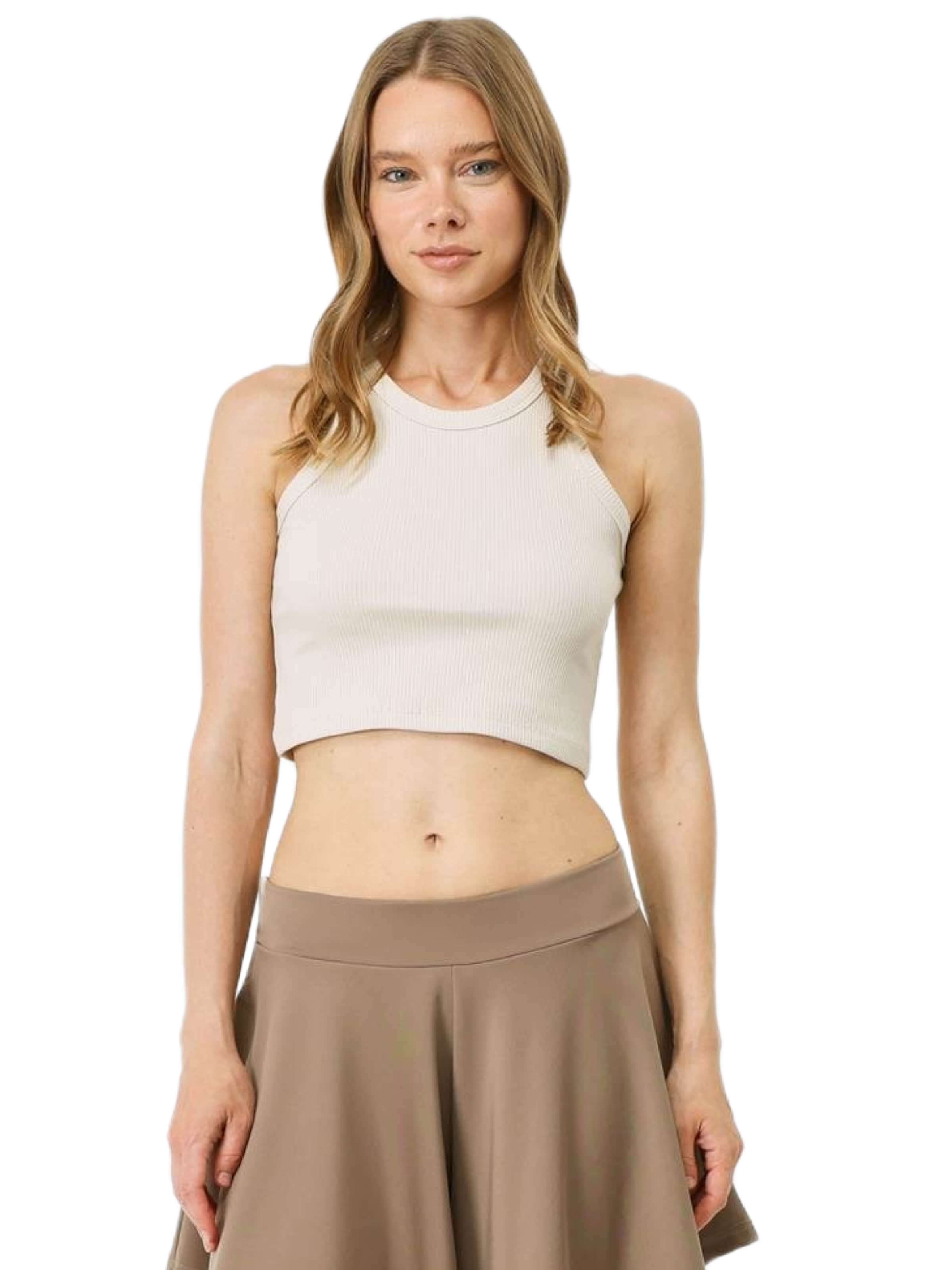 C&City Top in Beige: front