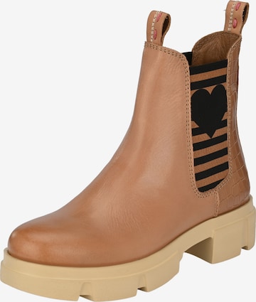 Crickit Chelsea Boots 'Anna' in Brown: front