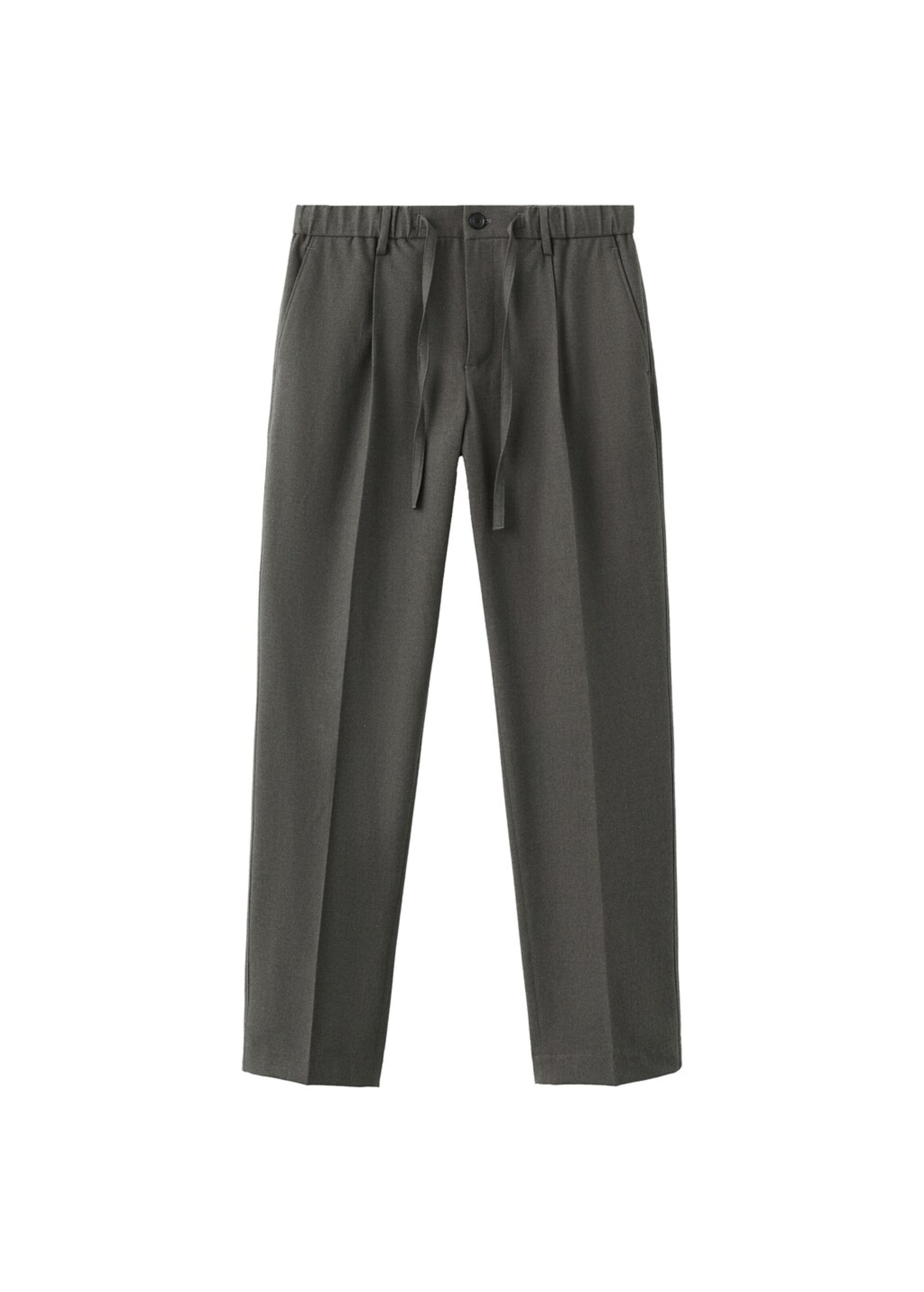 MANGO MAN Regular Hose 'Stone' in Grau: Vorderseite