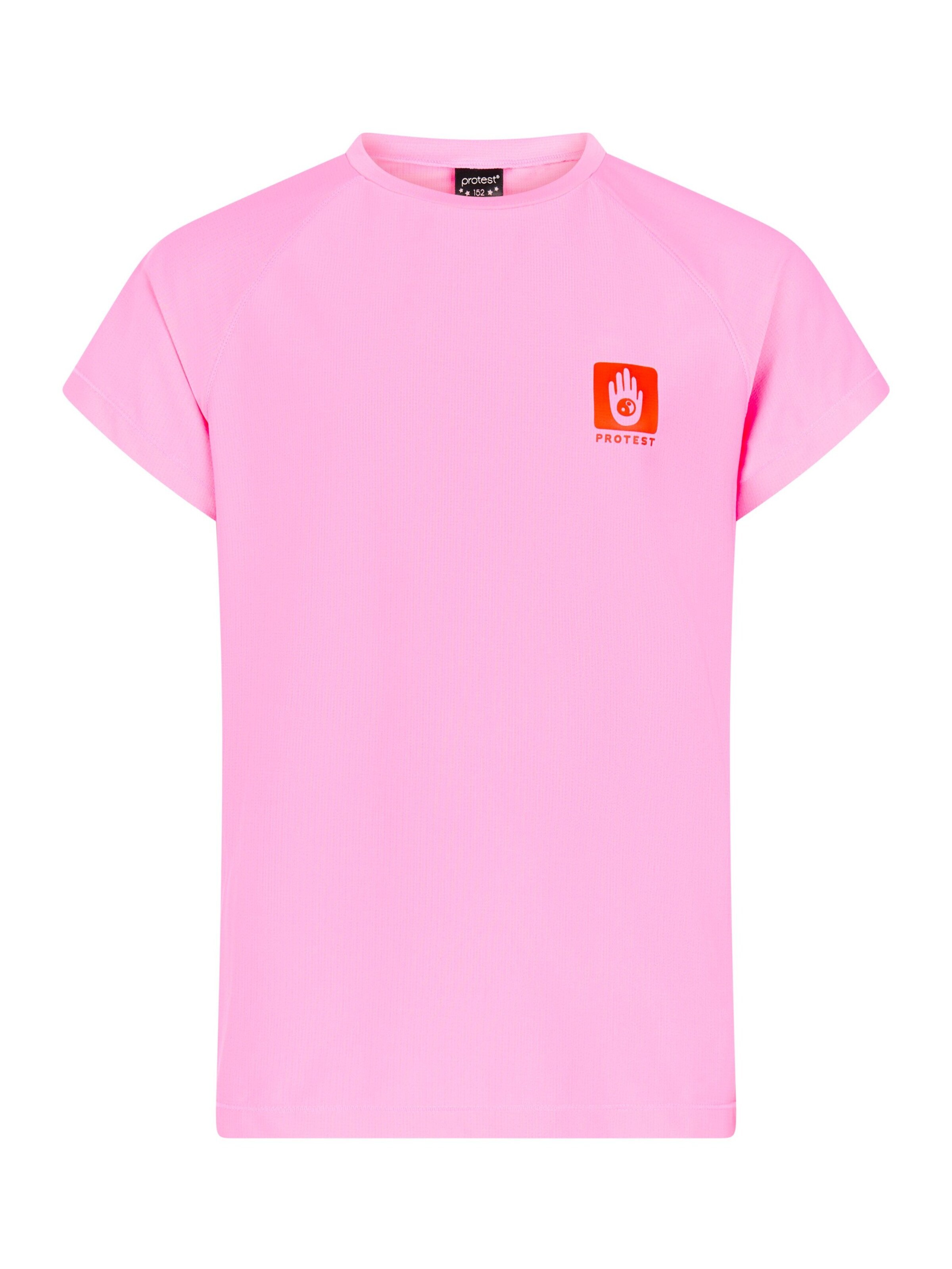 PROTEST Sports swimwear 'PRTSherrys JR' in Pink: front