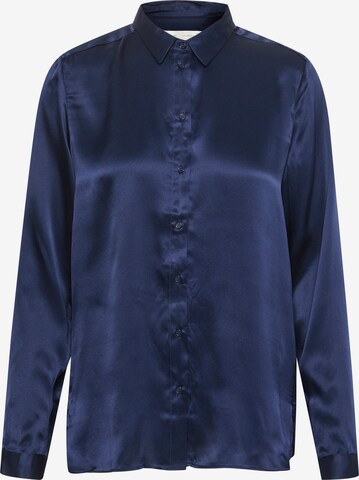 InWear Blouse 'Leonore' in Blauw: voorkant