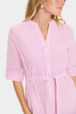 Robe-chemise 'Hadda' SAINT TROPEZ en rose