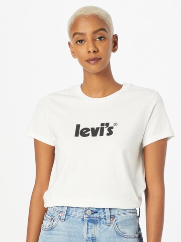 LEVI'S ® Shirt 'The Perfect Tee' in Weiß: predná strana