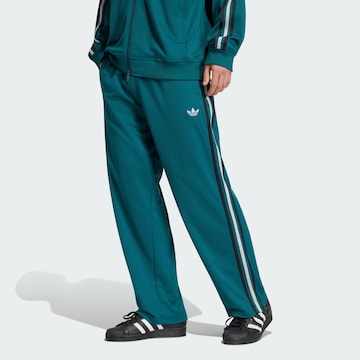 ADIDAS ORIGINALS - Loosefit Pantalón 'Adicolor' en verde: frente