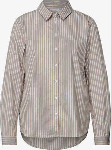 STREET ONE Bluse in Beige: Vorderseite
