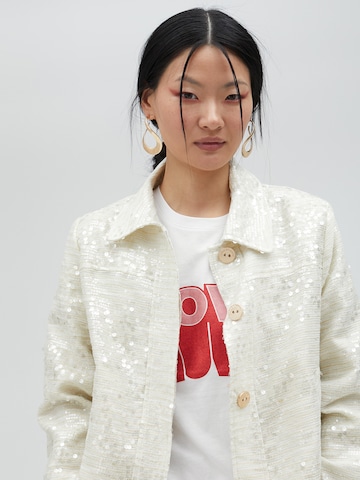 Cardigan bavarois Lola Casademunt en blanc