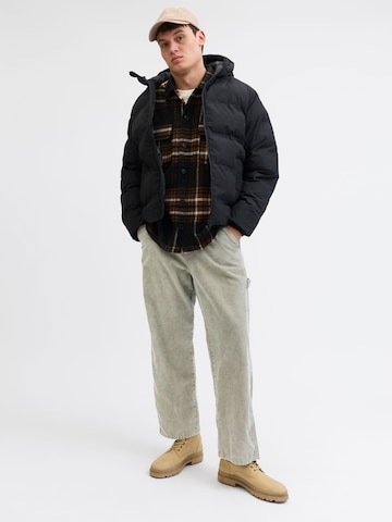 JACK & JONES Wide leg Broek in Groen
