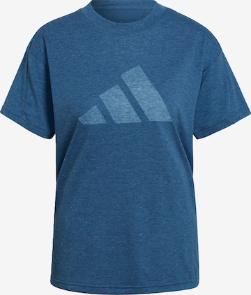 ADIDAS PERFORMANCE Functioneel shirt 'Winners 3.0' in Blauw: voorkant