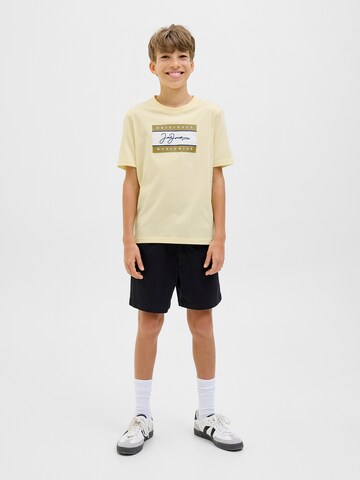 Jack & Jones Junior Футболка 'JORFREDERIKSBERG' в Желтый