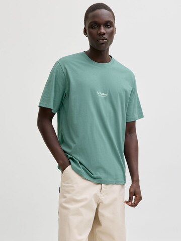 Maglietta 'JJESOHO' di JACK & JONES in verde: frontale