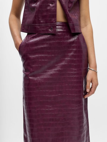 OBJECT Skirt 'Salva' in Red