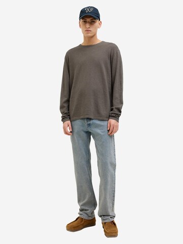 JACK & JONES Sweater 'Summer' in Brown