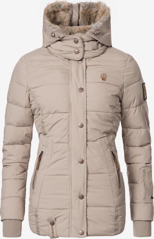 MARIKOO Winterjacke 'Nekoo' in Beige