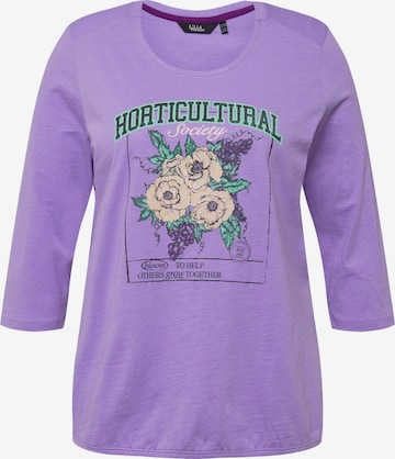 Ulla Popken Shirt in Purple: front