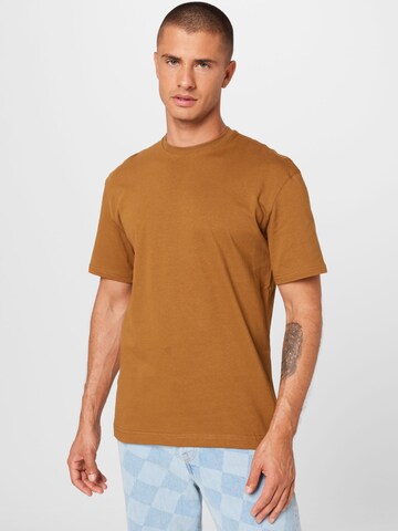 JACK & JONES Shirt in Brown: front