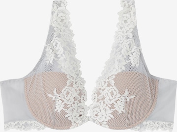 INTIMISSIMI Bra 'Pretty Flowers' in Grey: front