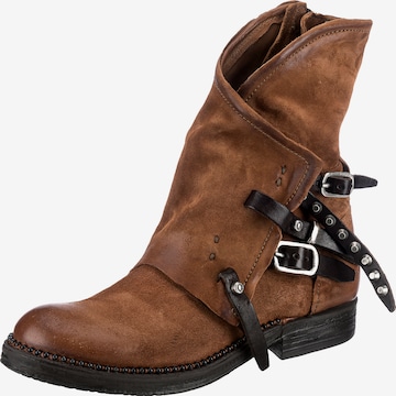 A.S.98 Cowboy Boots in Brown: front