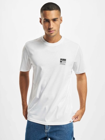 T-Shirt DICKIES en blanc : devant