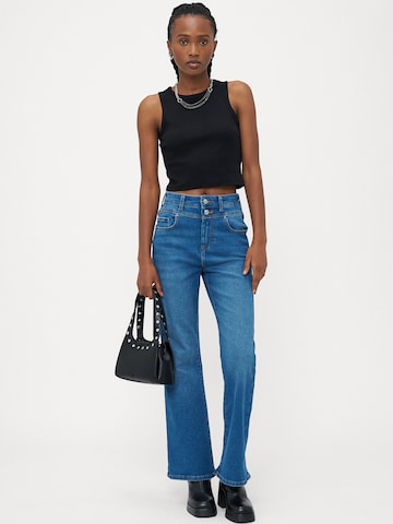 Only Petite Flared Jeans 'ONLDARCY' in Blue