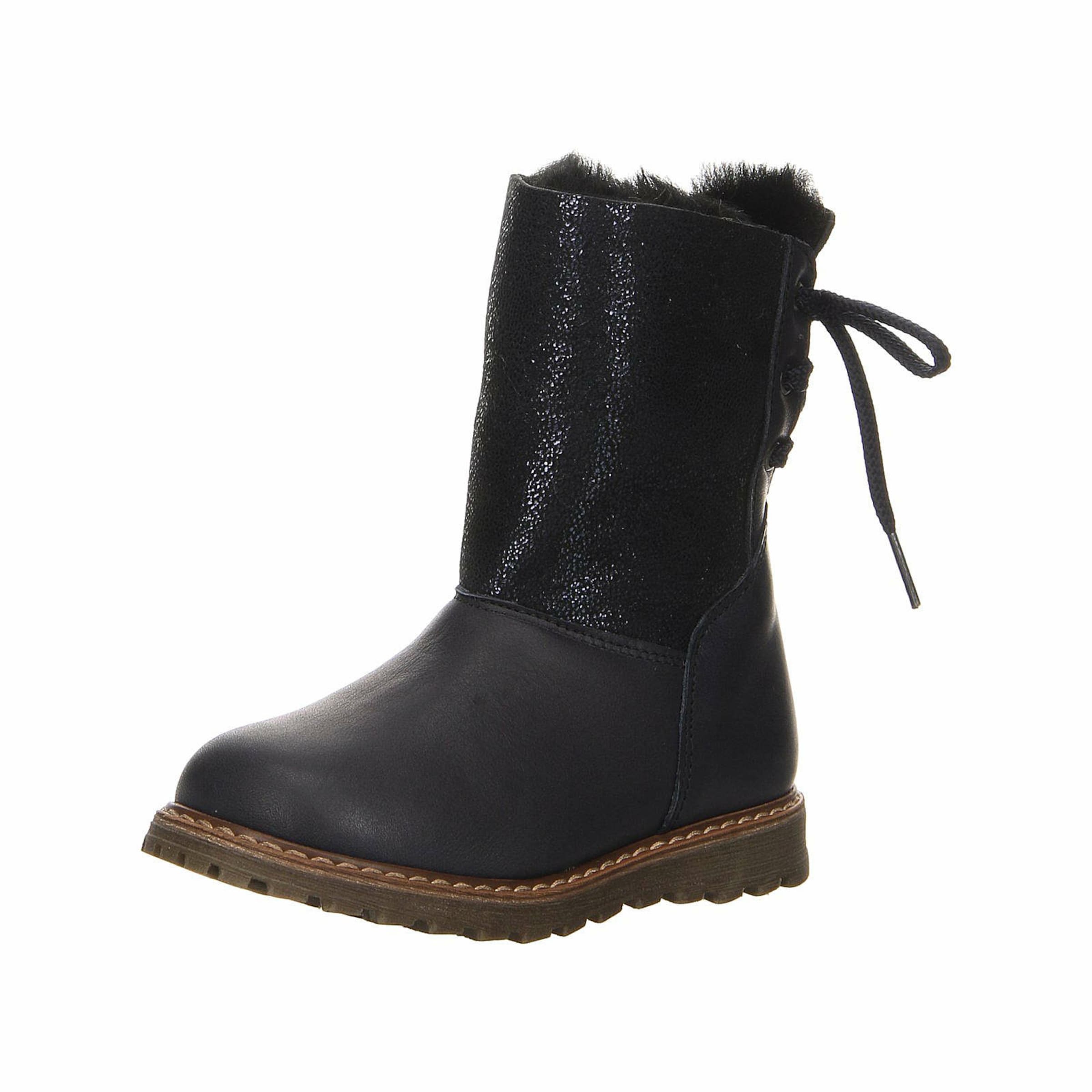 clic Laarzen in Blauw: voorkant