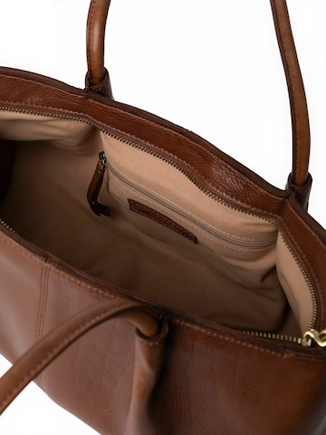 RE:DESIGNED Shopper ' Sille ' in Brown: top