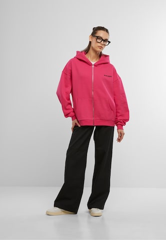 9N1M SENSE Sweatvest 'Essential' in Roze