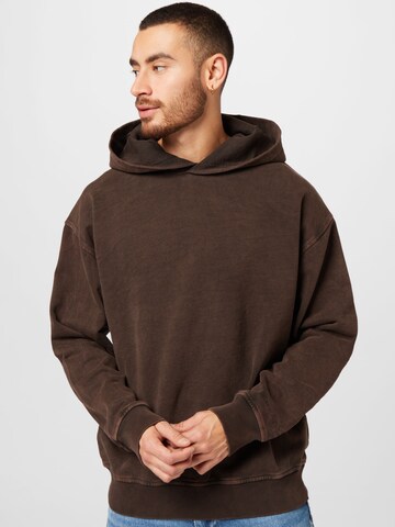 Marc O'Polo Sweatshirt in Brown: front